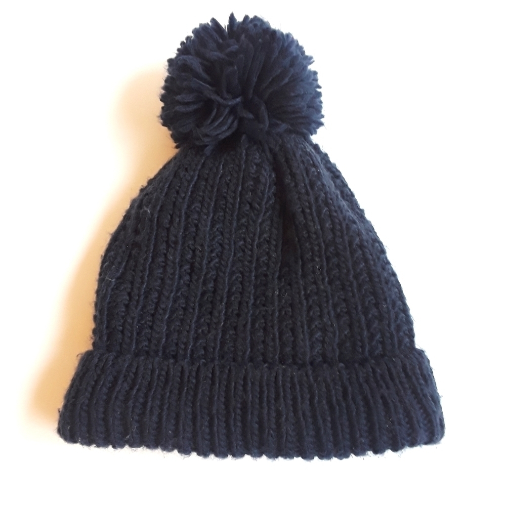 Zara kids hat with pom pom sz 2-3y